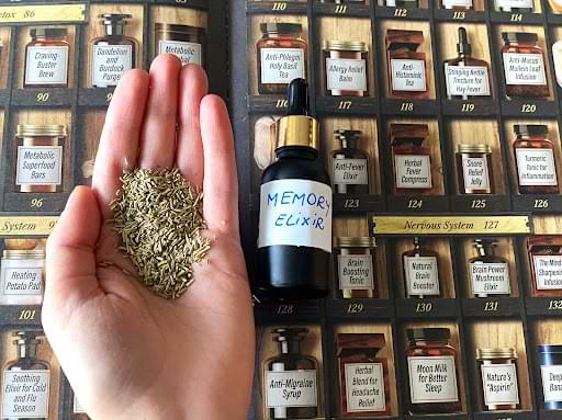 Memory Elixir — a Nervous System remedy from the apothecary shelf