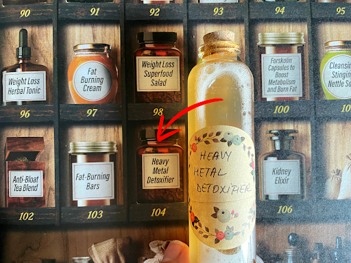 A full-body cleansing detox infusion from the apothecary shelf