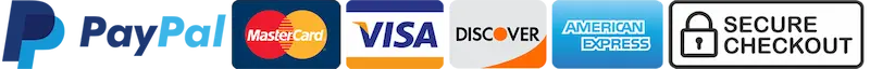 Secure payment — accepted cards and checkout